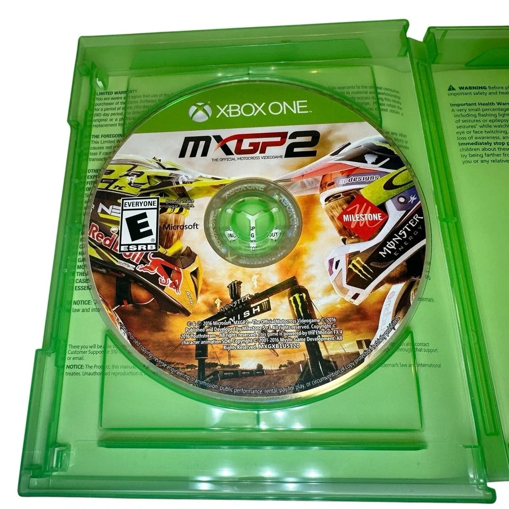 MXGP2 Official Motocross Videogame Xbox One Racing Original Case & Disc